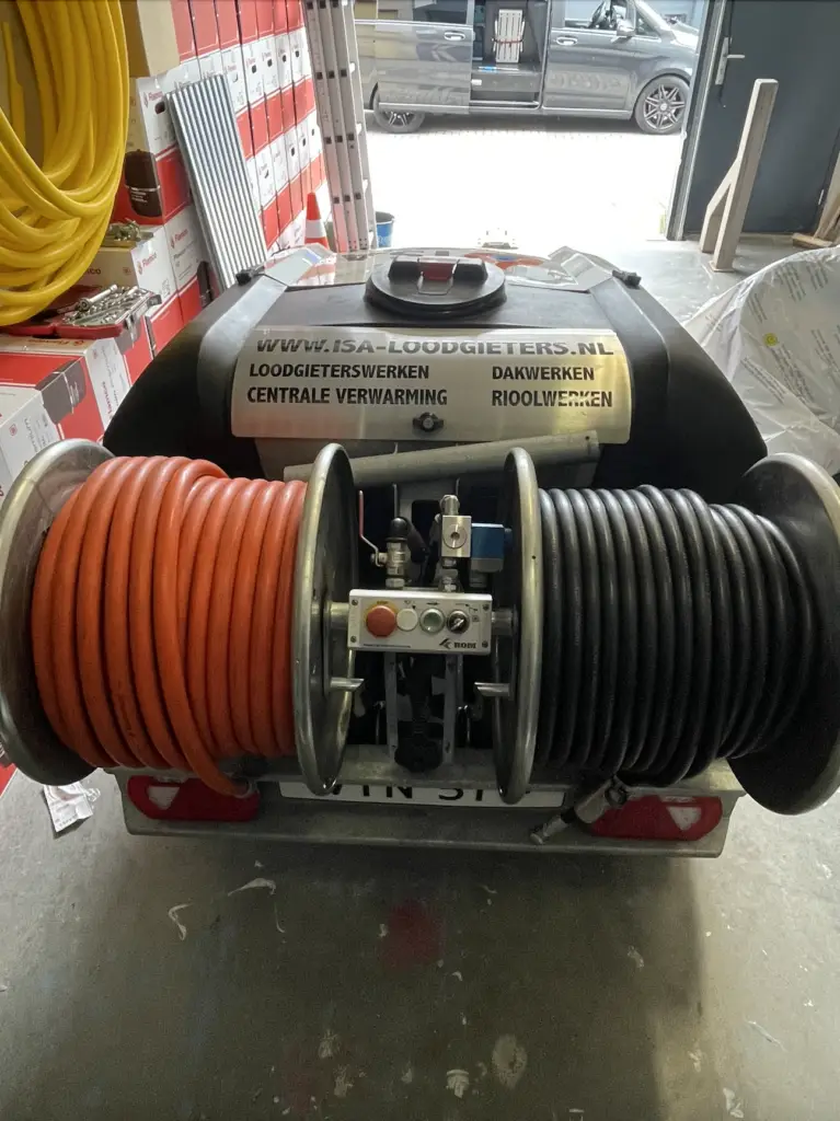 ISA Loodgieters Ontstoppingswagen